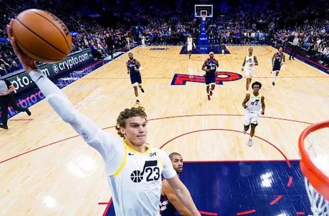 广东队轻取爵士，恩比德扛起全队